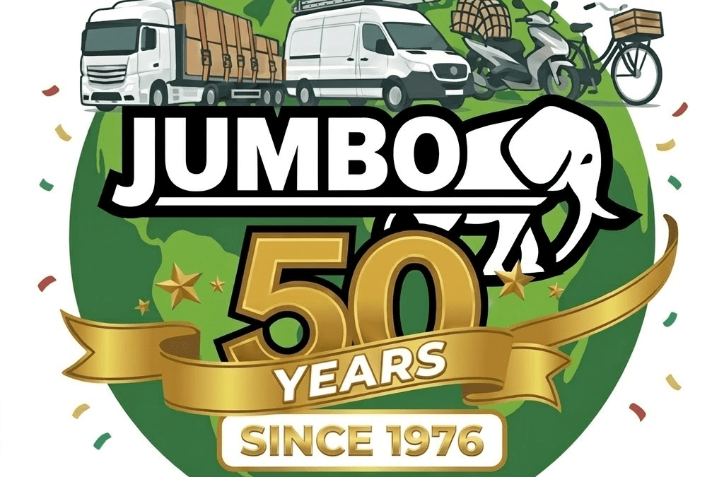 50 jaar JUMBO Spanbandfabrikant. Ja echt waar, we vieren een jubileum!